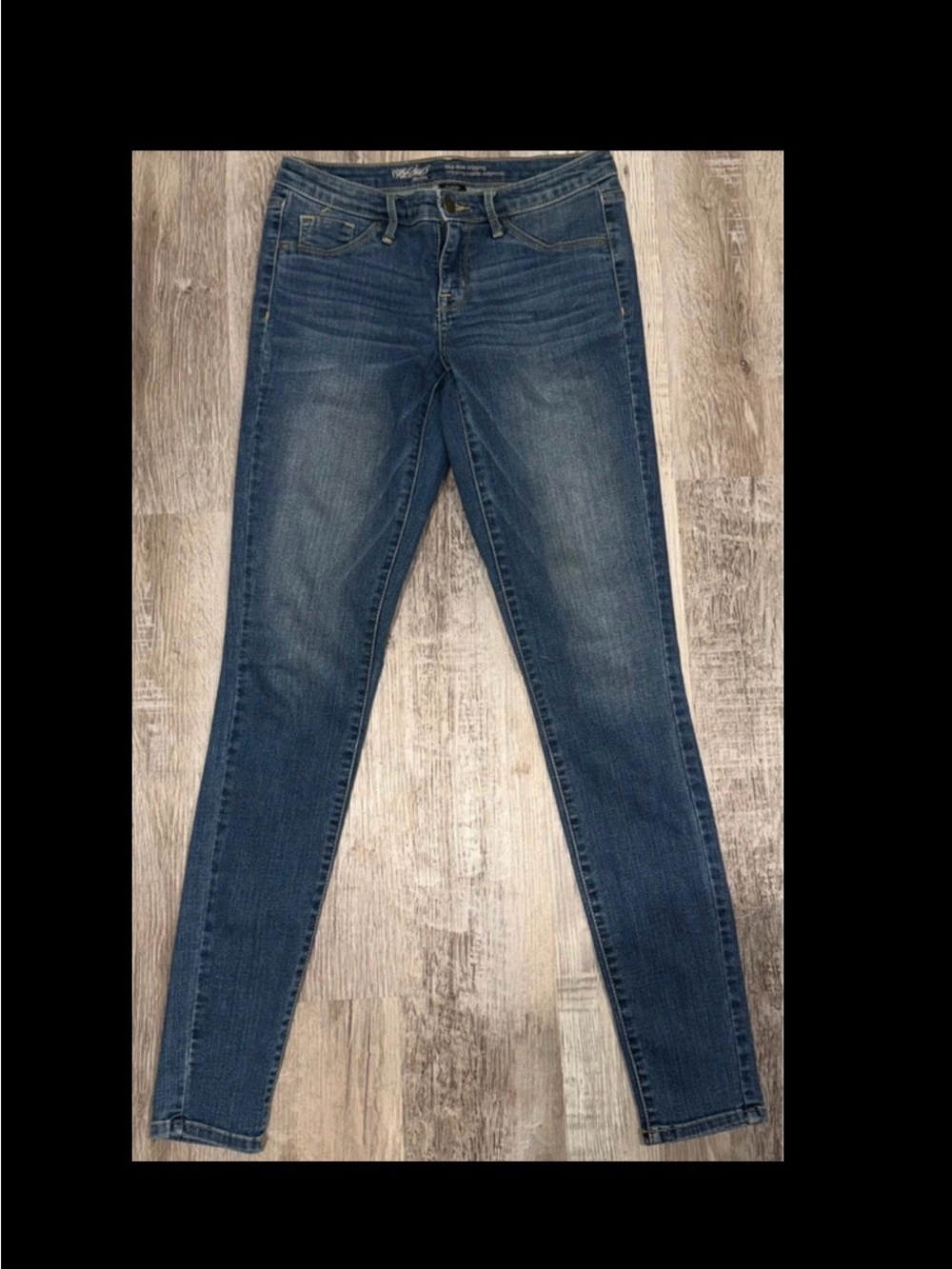 Women's Mossimo Mid Rise Jeggings  Size 4/27 Long (31 Inseam)